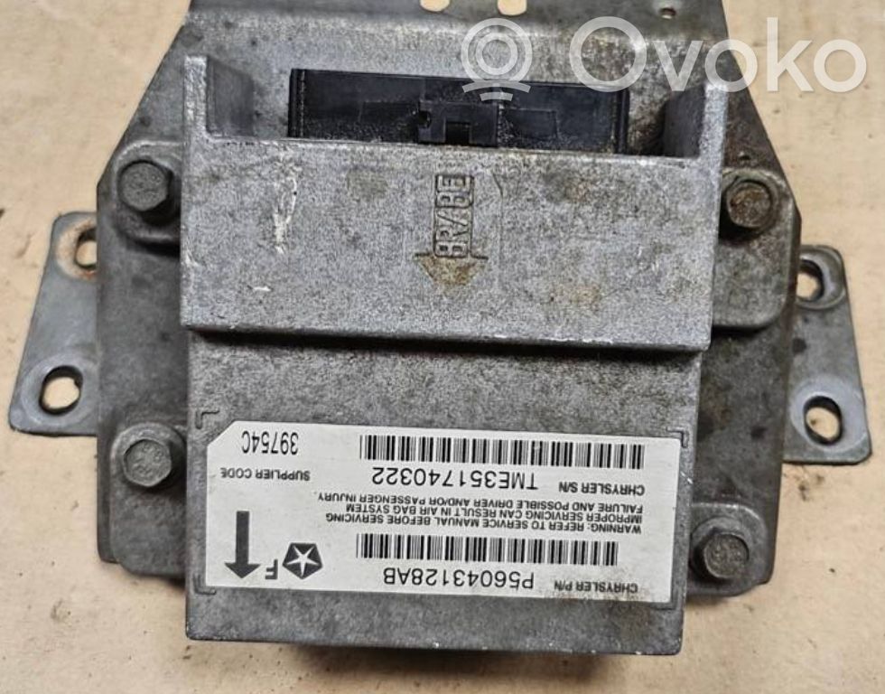 Unidad de control/módulo del Airbag   P56043128AB