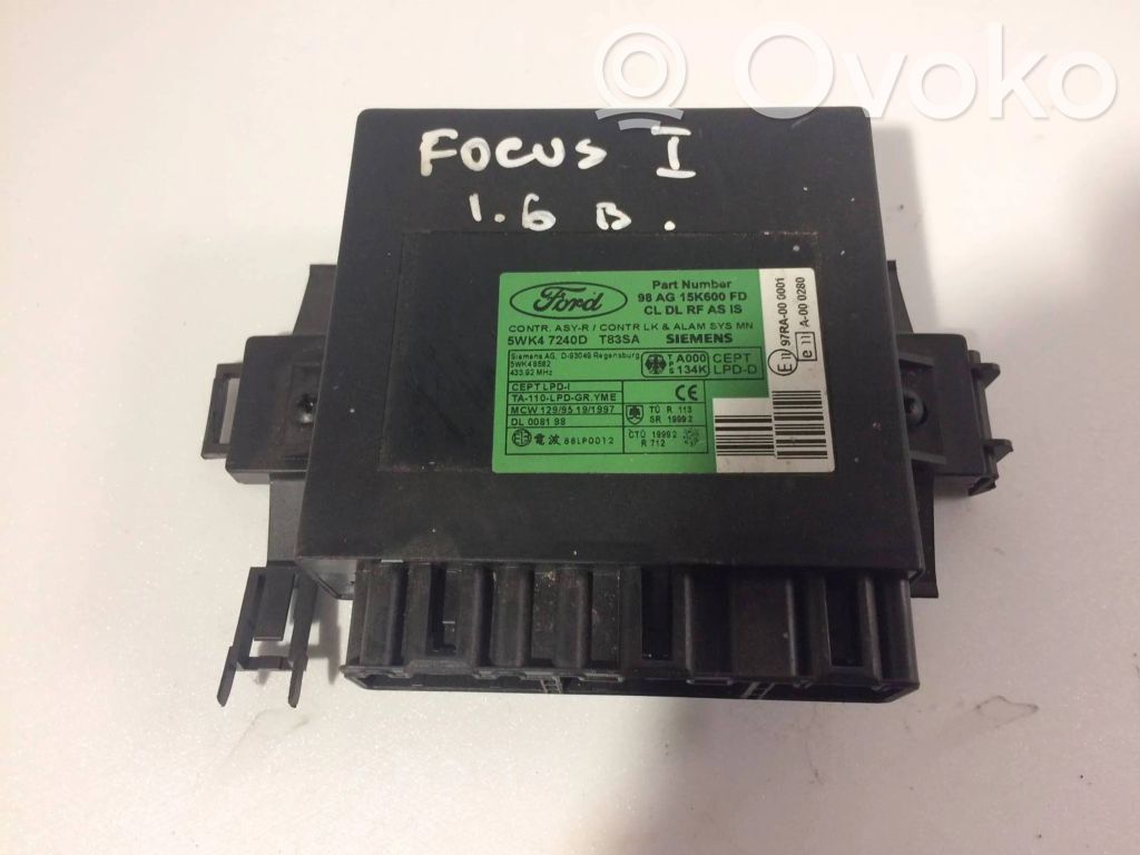 Module confort   98AG15K600FD