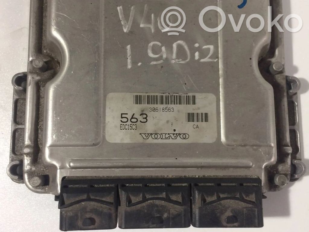 Volvo S40, V40 Engine control unit/module 