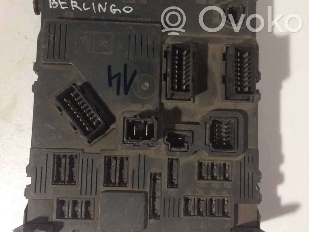 Citroen Berlingo Módulo de fusible 