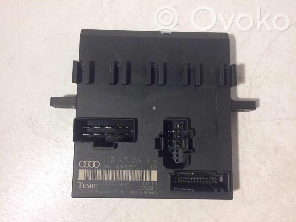 Comfort/convenience module   4E0907279J,00007898B4