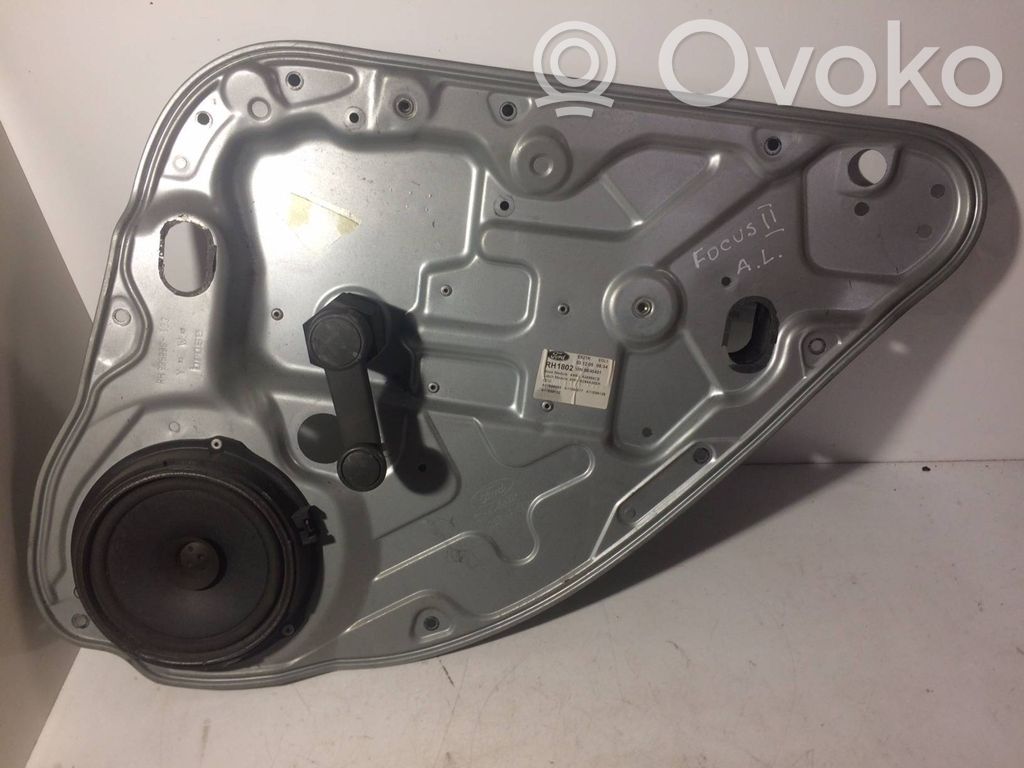 Ford Focus Regulador manual de la ventanilla trasera 