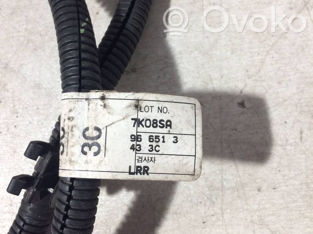 Arnés de cableado de la puerta trasera/maletero   7K08SA,966513
