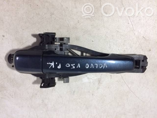 Volvo V50 Klamka/wspornik zewnętrzny drzwi tylnych 