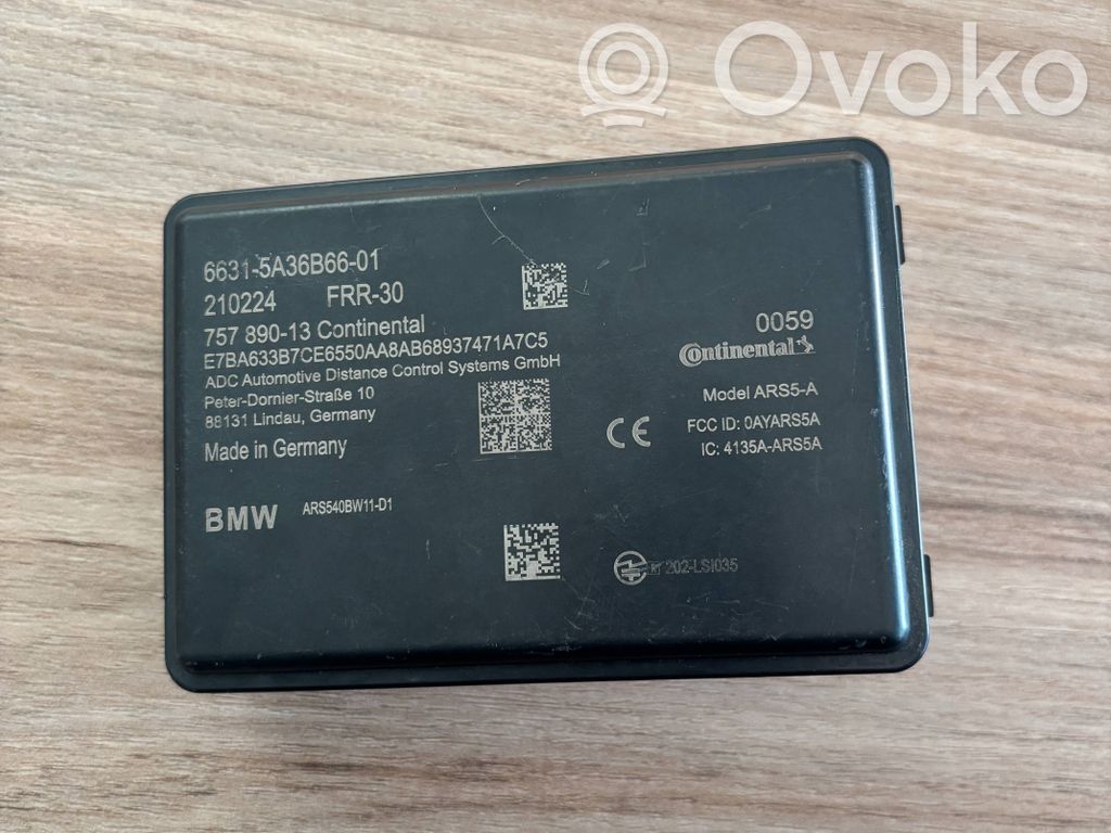 Radarsensor Abstandsradar   5A36B66,66315A36B66,66315A36B6601