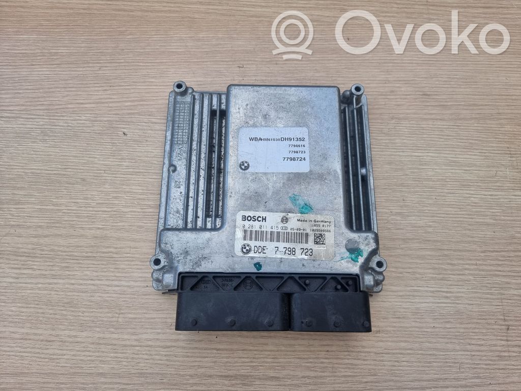 BMW 7 E65 E66 Engine control unit/module 
