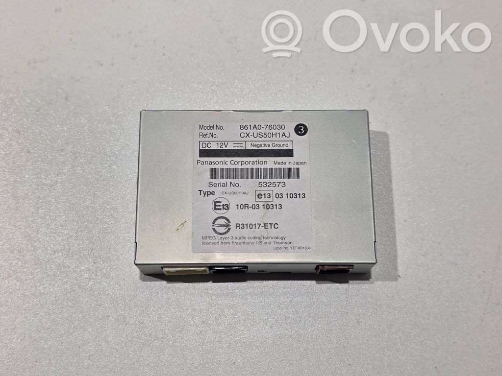 Lexus CT 200H Other control units/modules 