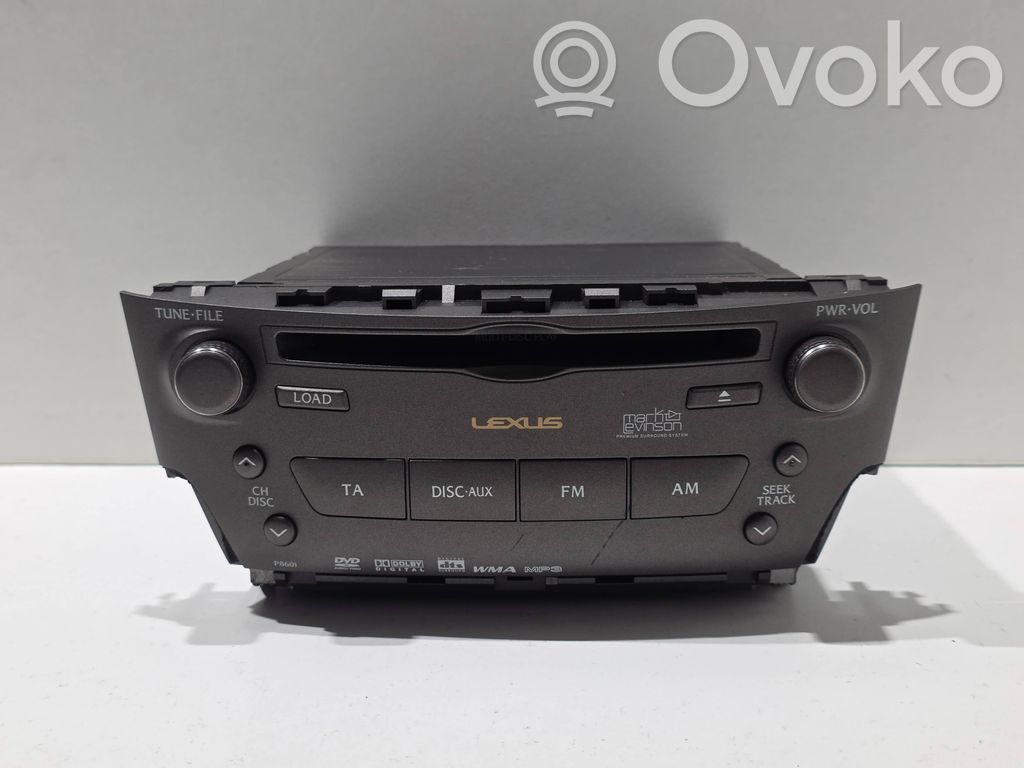 Lexus IS 220D-250-350 Panel / Radioodtwarzacz CD/DVD/GPS 