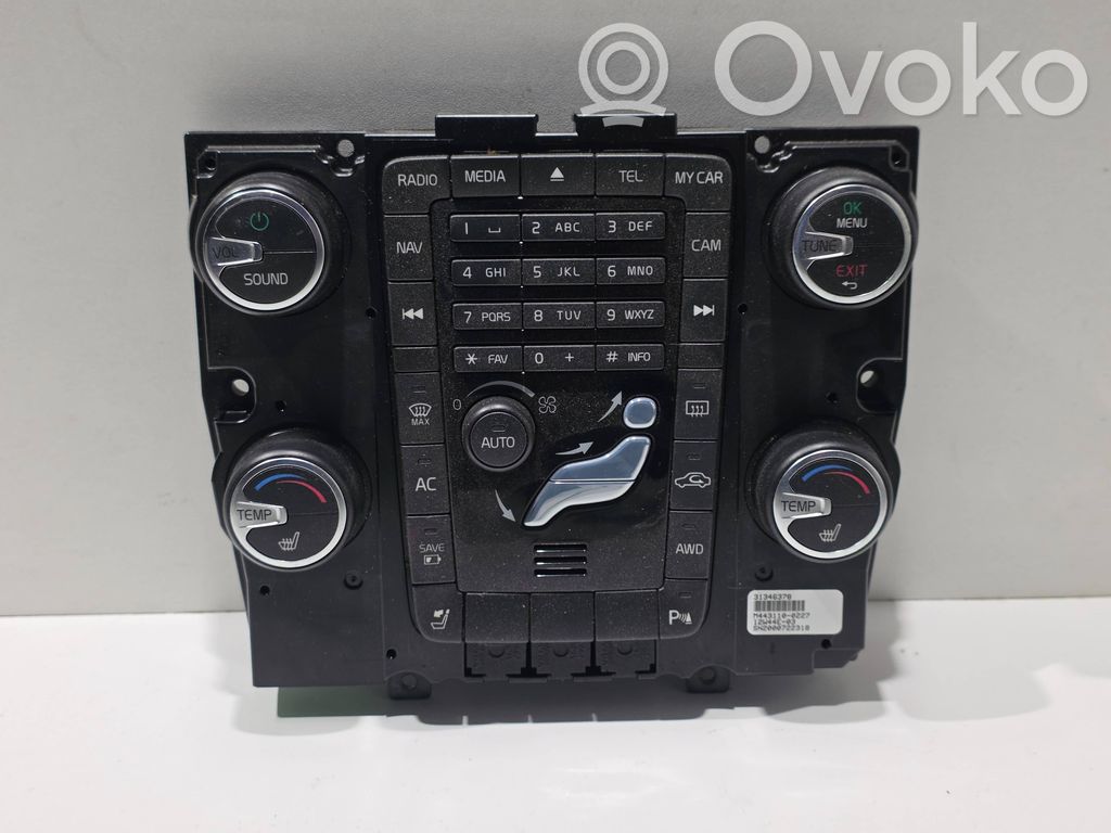 Volvo V60 Climate control unit 