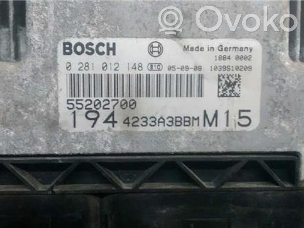 Fiat Croma Engine control unit/module ECU 