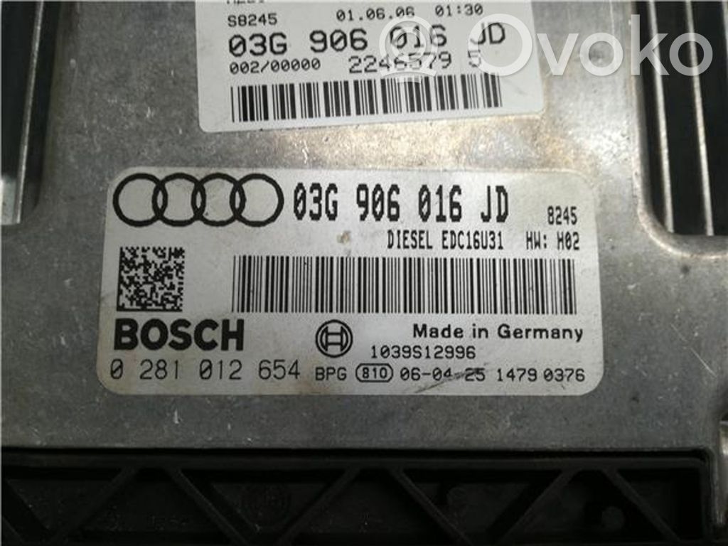 Audi A4 S4 B5 8D Centralina/modulo motore ECU 