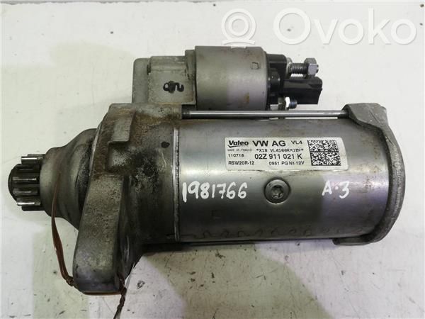 Motor de arranque   2Z911021K
