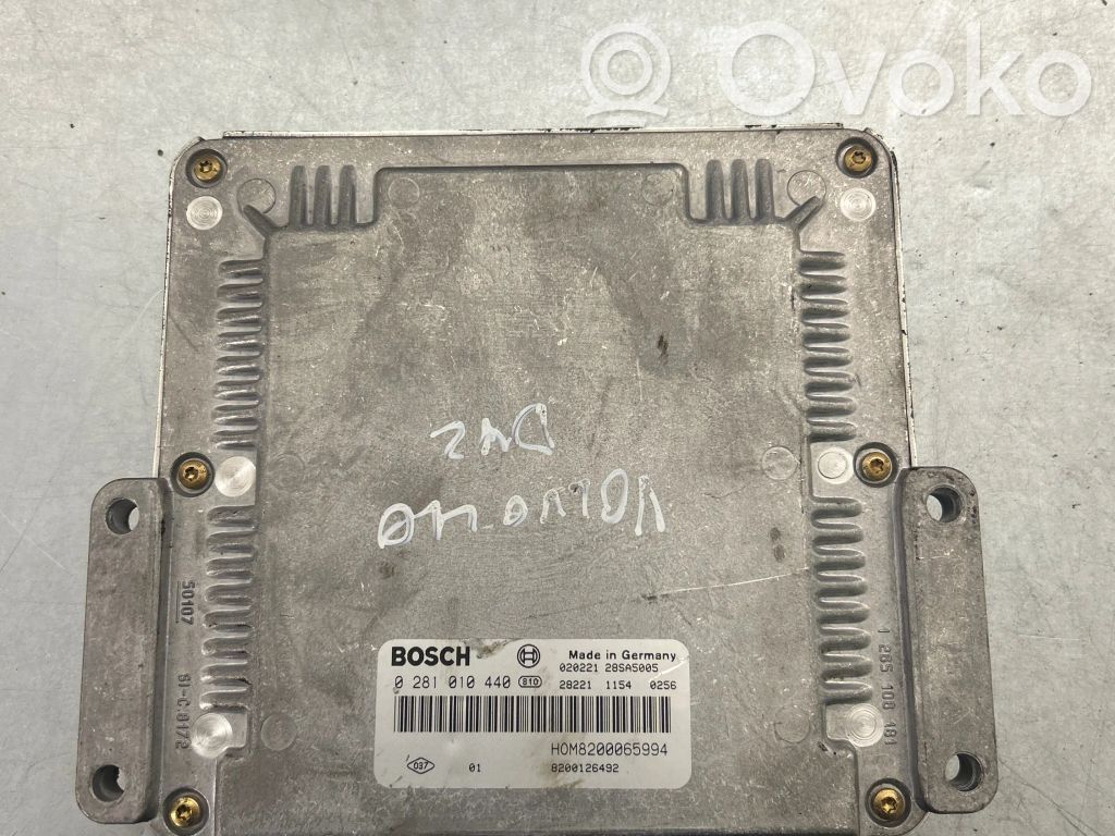 Volvo S40, V40 Engine control unit/module 