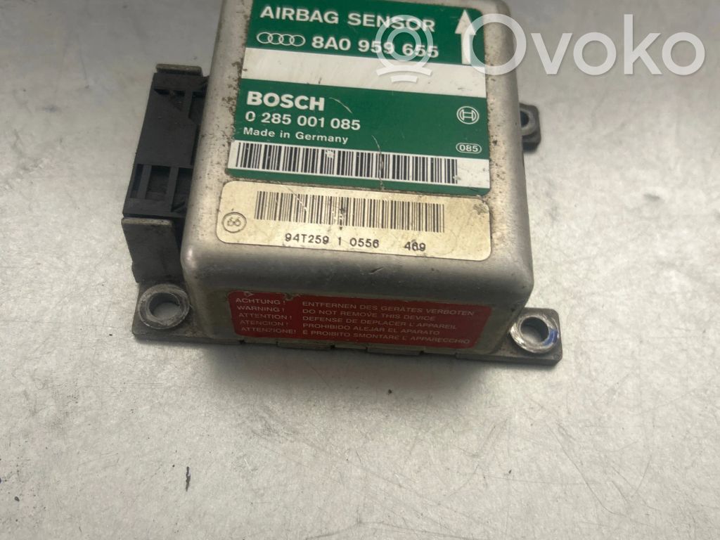 Airbag control unit/module   8A0959655,0285001085