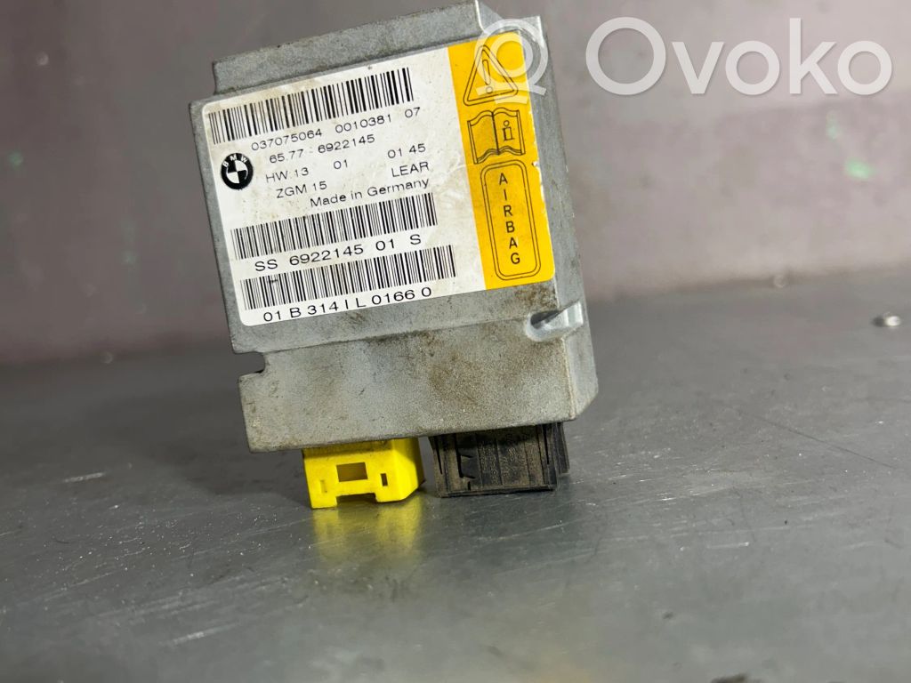 Airbag control unit/module   6922145,037075064