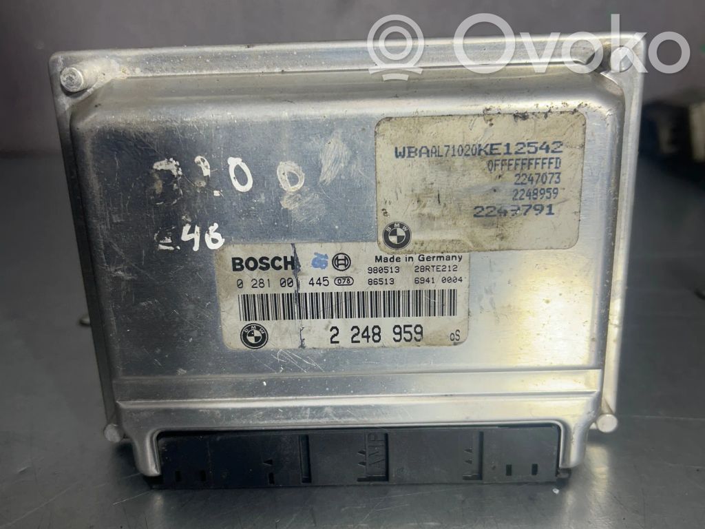 BMW 3 E46 Engine control unit/module 