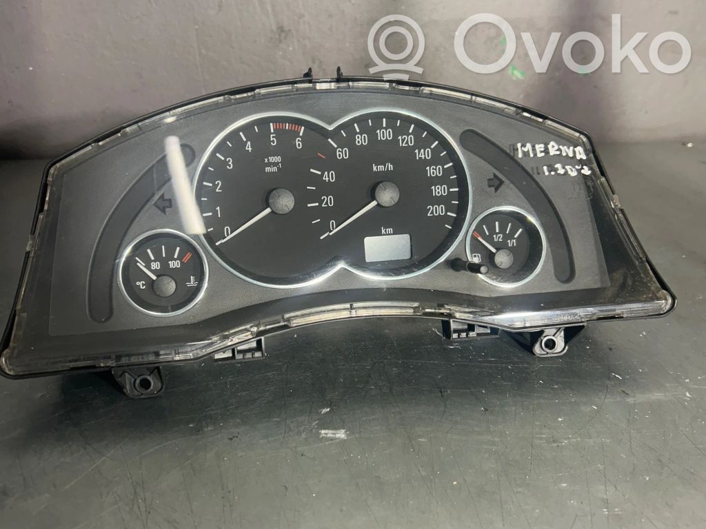 Opel Meriva A Licznik / Prędkościomierz 