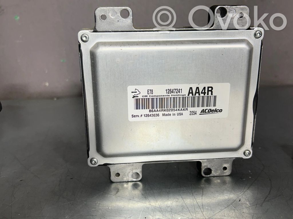 Engine control unit/module   12643636,12647241,3A4RR0205KKAKF
