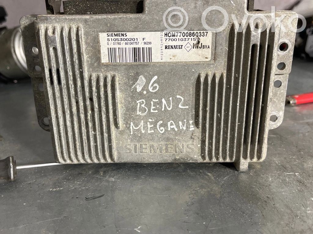 Engine control unit/module   7700860337,S105300201F,7700103715