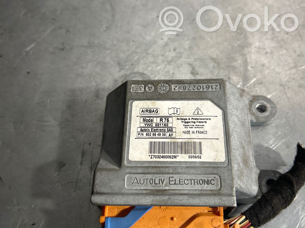 Rover 75 Airbag control unit/module 