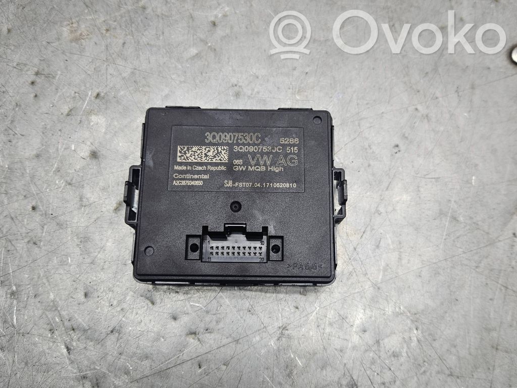 Skoda Superb B8 (3V) Gateway control module 