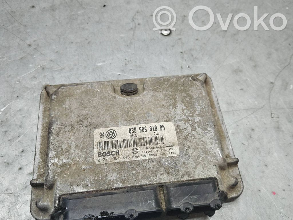 Engine control unit/module   038906018BM,28SA3729,81001846