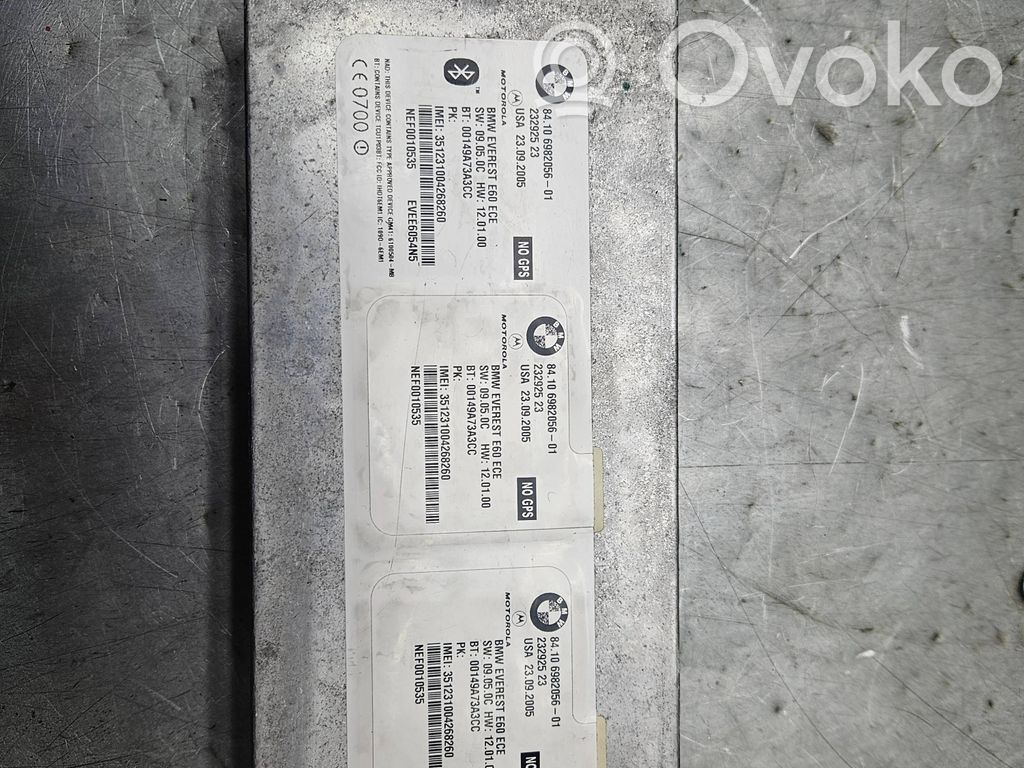 Bluetooth control unit module   6982056,23292523,351231004268260,00149A73A3CC