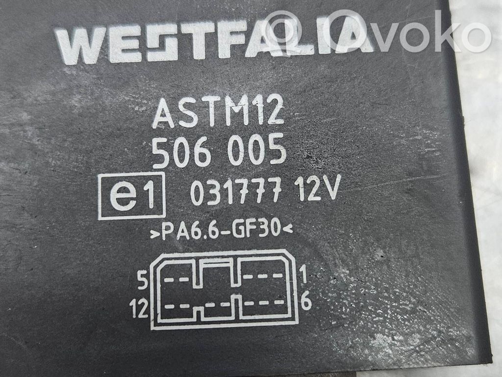 Opel Meriva A Relé de bola de remolque 