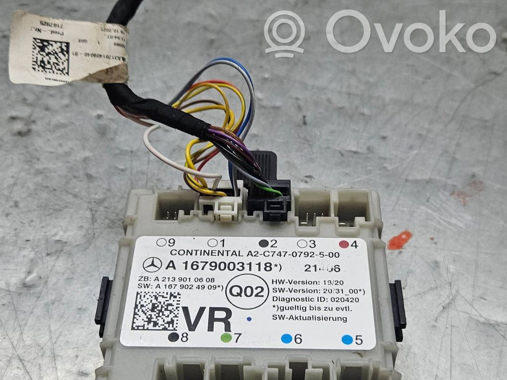 Mercedes-Benz GLC X253 C253 Door control unit/module 