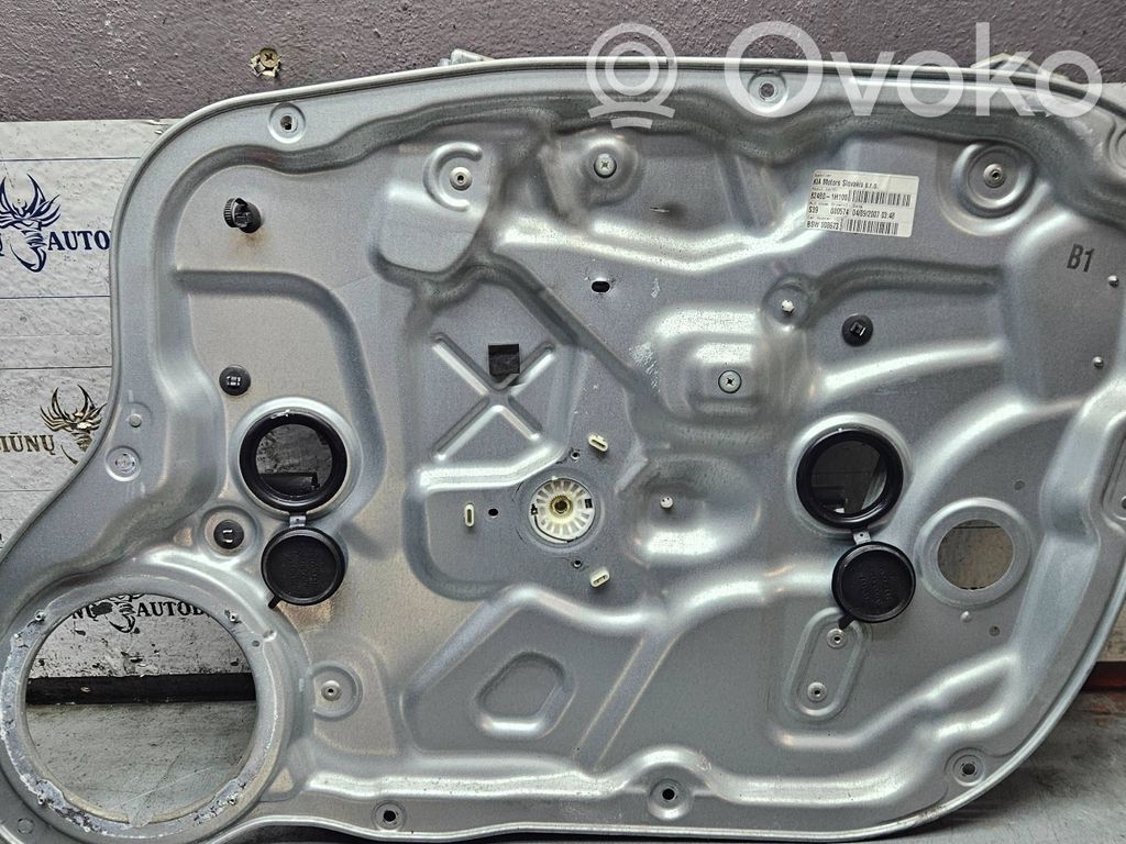 Mechanizm podnoszenia szyby przedniej bez silnika   824801H100,008673,000574