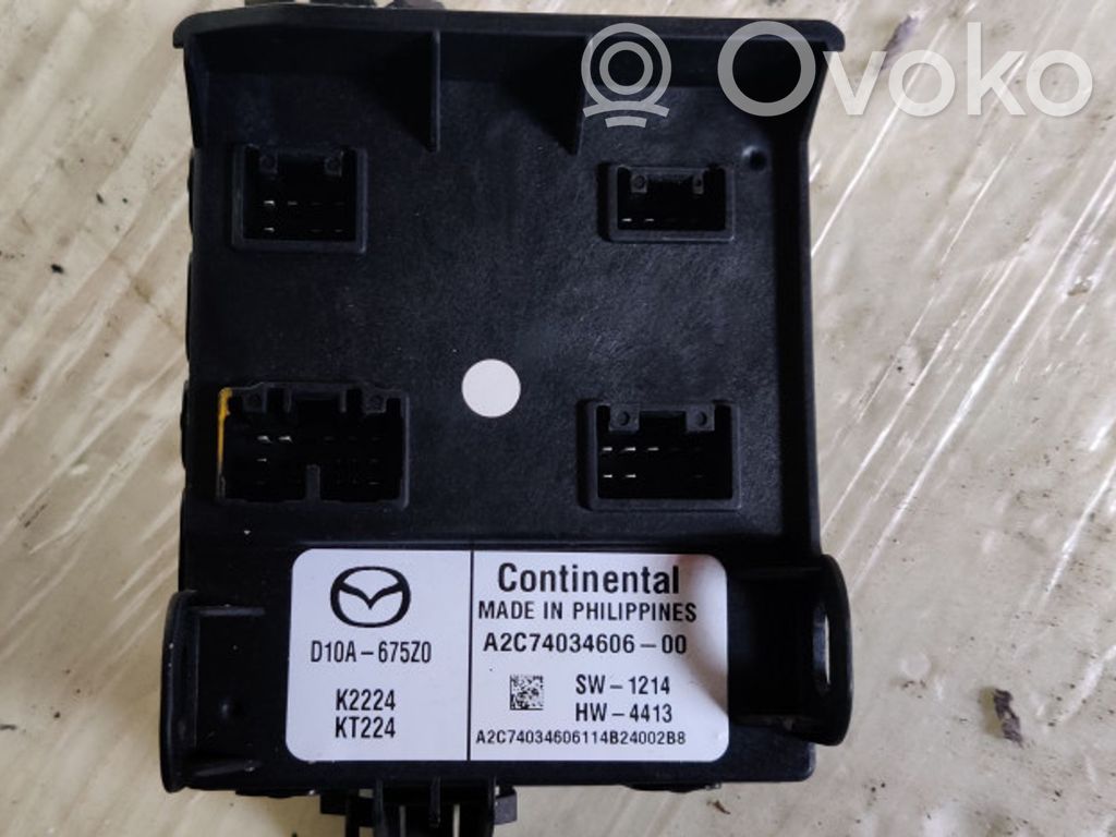 Fuel injection pump control unit/module   D10A675Z0