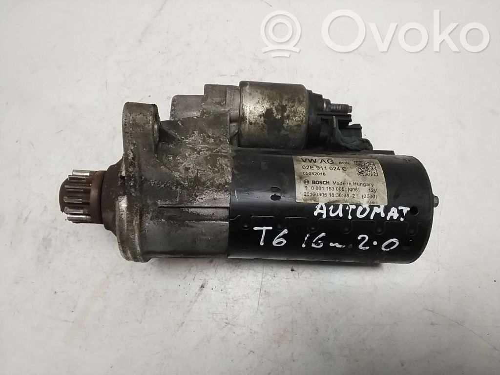 Starteris   02E911024C,05082016,0001153005,02E911024CV,02E911024CX