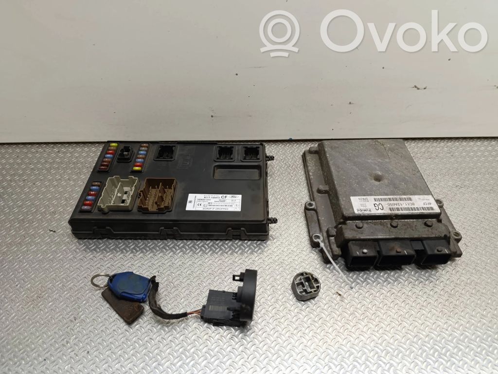Engine ECU kit and lock set   8C1112A650,8C1T14A073CF,6C1T15607AC