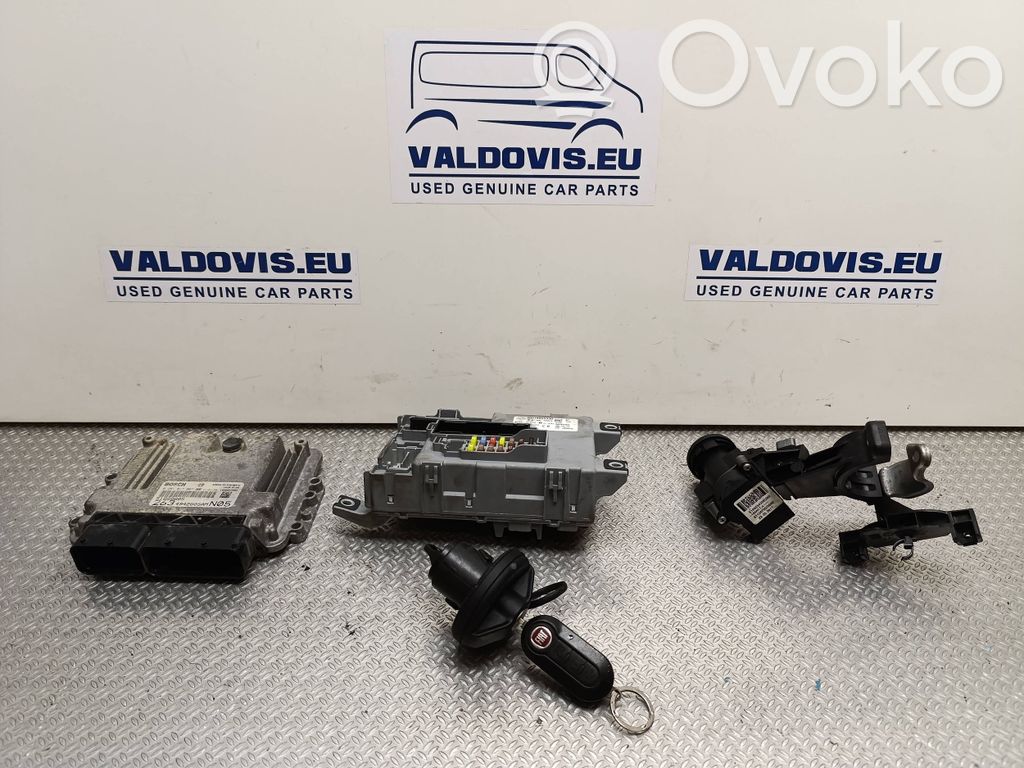 Fiat Doblo Engine ECU kit and lock set 