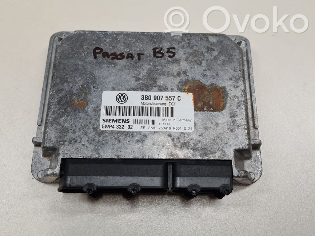 Volkswagen PASSAT B5 Engine control unit/module 