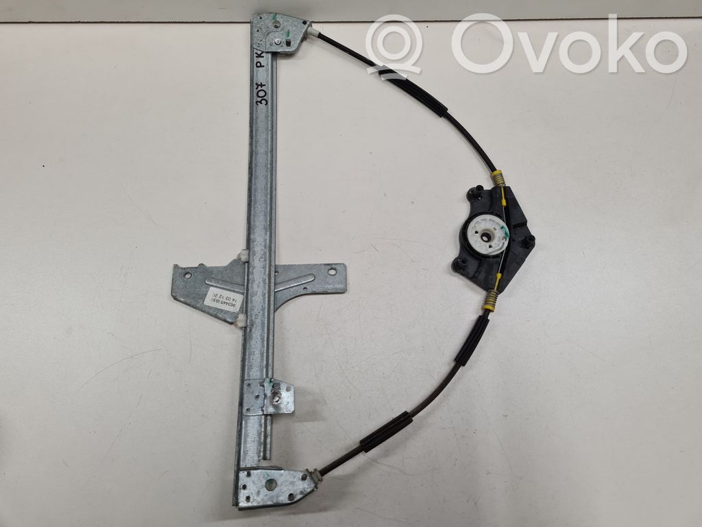 Peugeot 307 Mechanizm podnoszenia szyby przedniej bez silnika 
