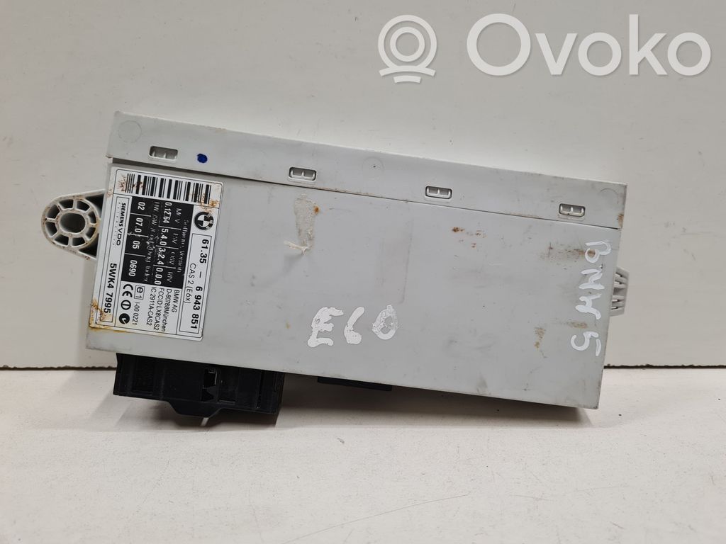 BMW 5 E60 E61 CAS control unit/module 