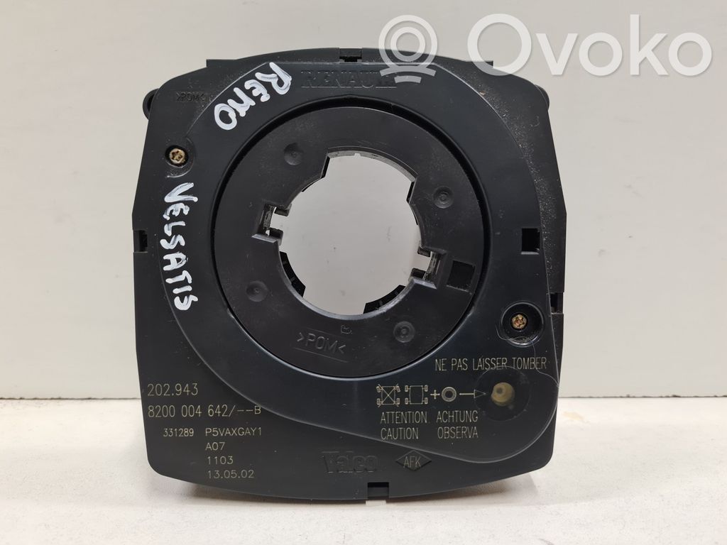 Renault Vel Satis Airbag slip ring squib (SRS ring) 