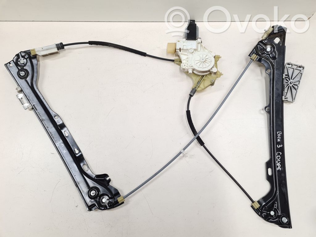 BMW 3 E92 E93 Front door window regulator with motor 