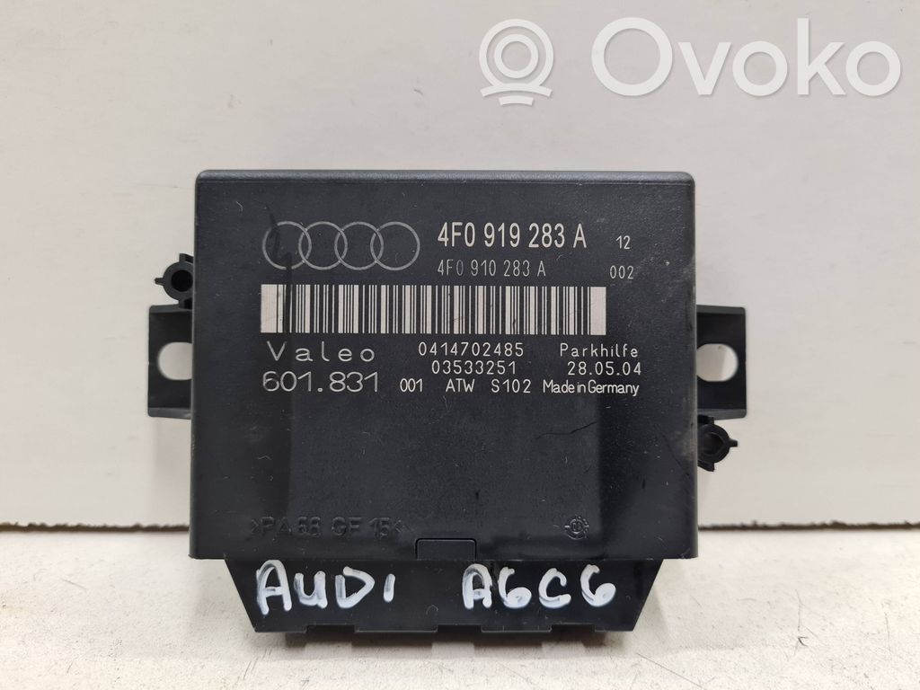 Audi A6 S6 C6 4F Sterownik / Moduł parkowania PDC 