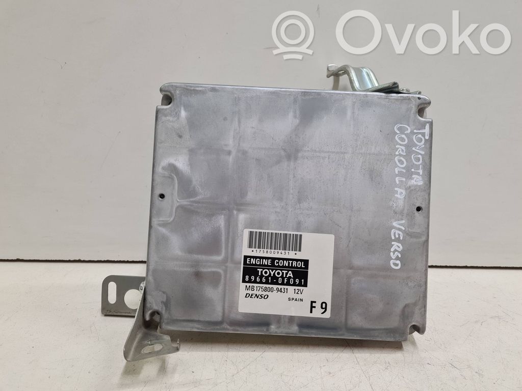 Engine control unit/module   896610F091,1758009431,MB1758009431
