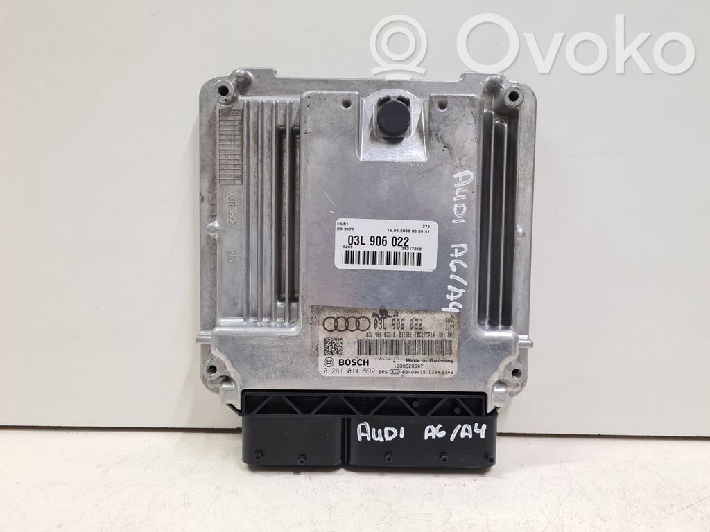 Audi A6 S6 C6 4F Engine control unit/module 