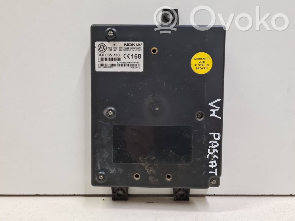 Volkswagen PASSAT B6 Bluetooth control unit module 