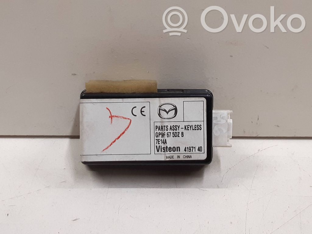 Mazda 6 Keyless (KESSY) go control unit/module 