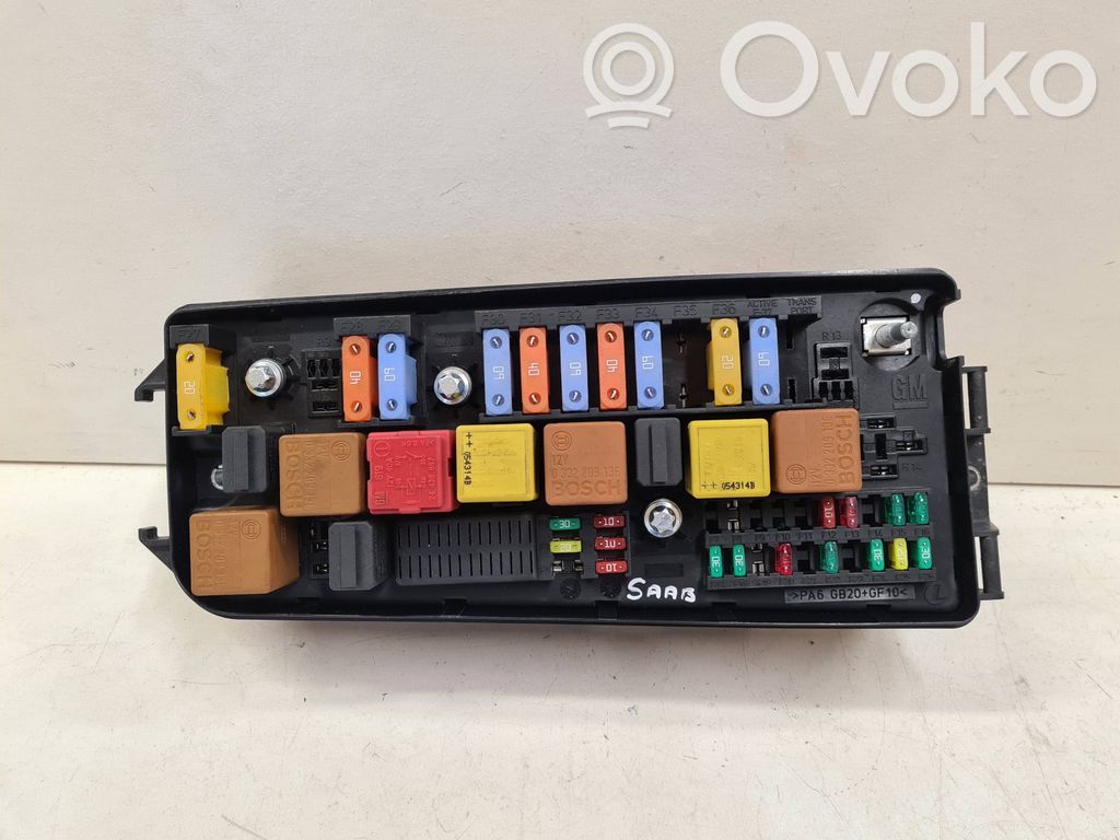 Saab 9-3 Ver2 Fuse box set 