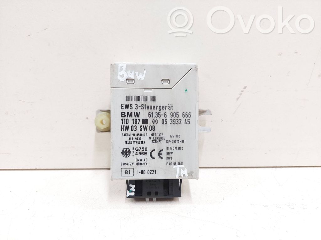 Immobilizer control unit/module   61356905666,6905666,05393245