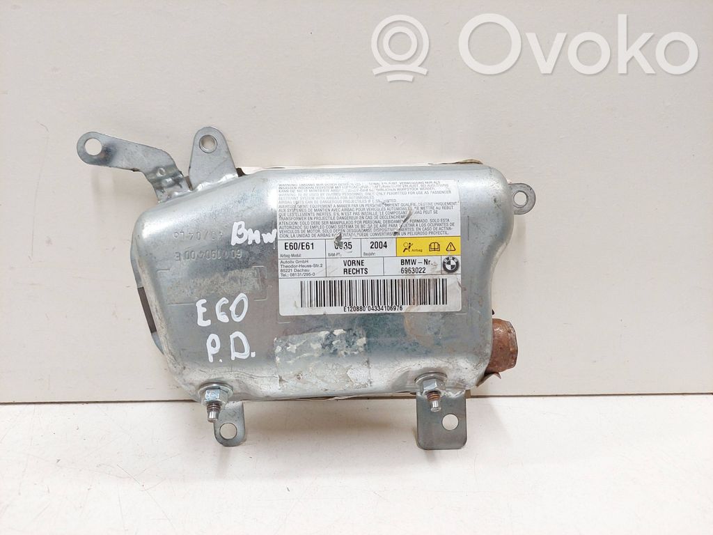 BMW 5 E60 E61 Front door airbag 