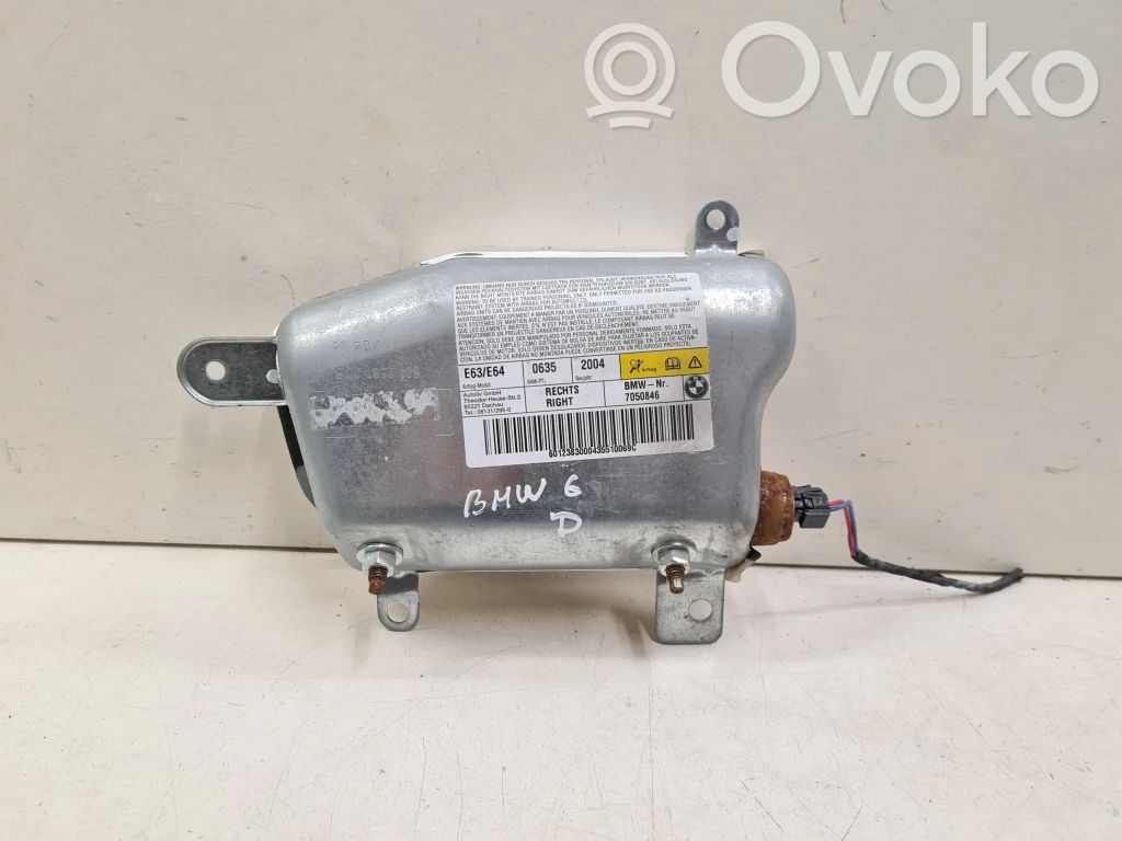 BMW 6 E63 E64 Front door airbag 