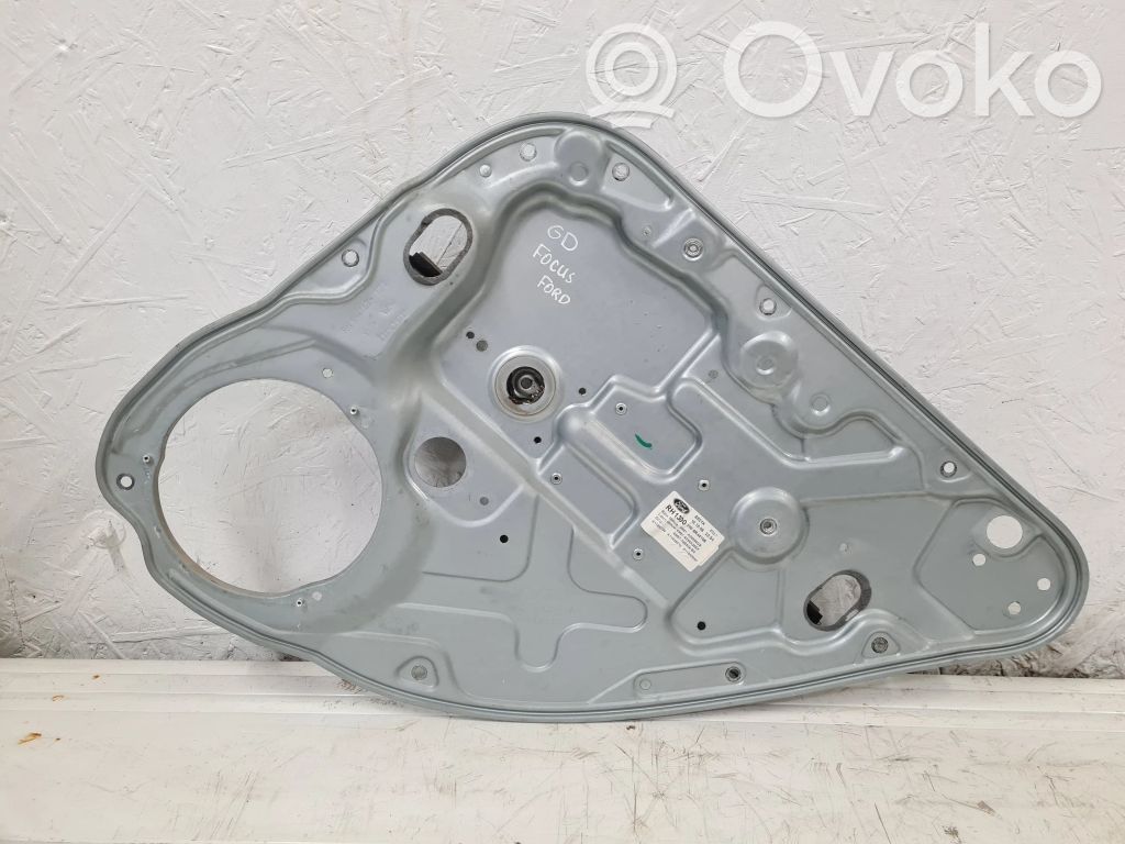 Ford Focus Fensterhebermechanismus ohne Motor Tür hinten 