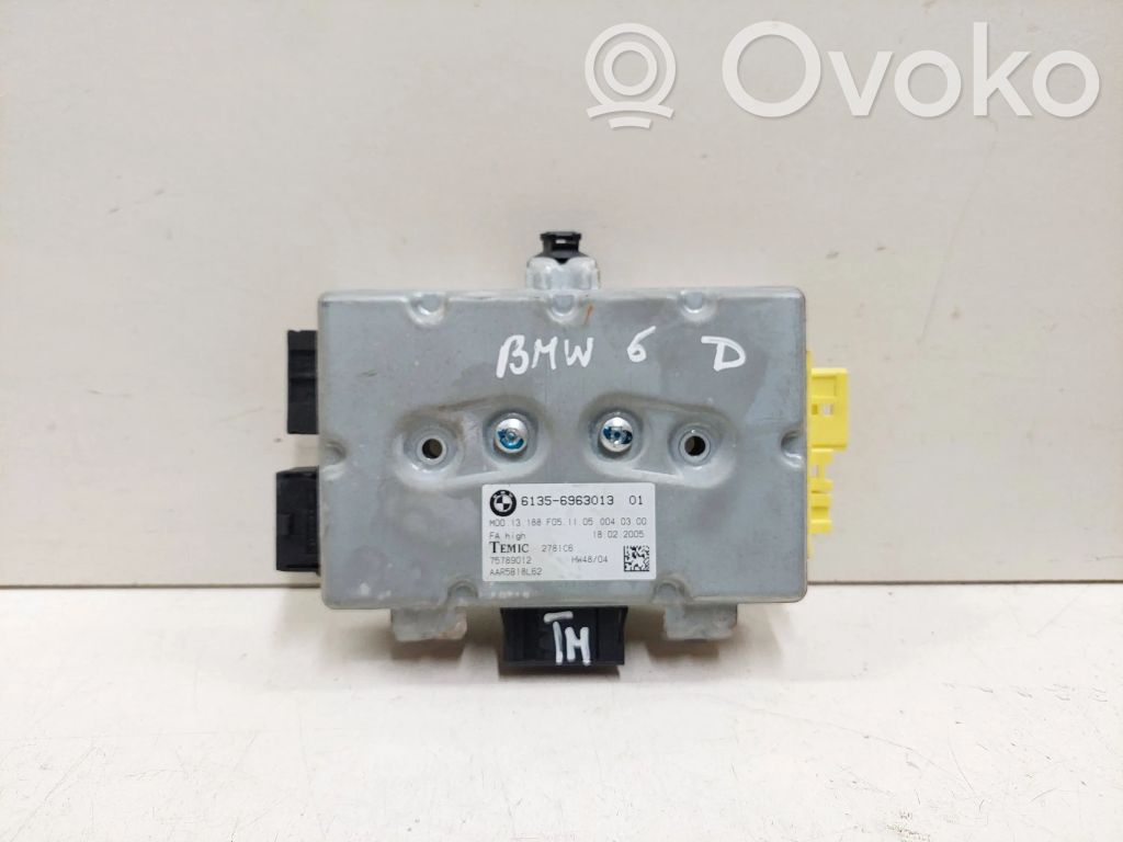 BMW 6 E63 E64 Unidad de control/módulo de la puerta 